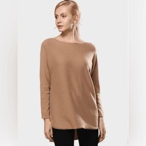 MICHAEL Michael Kors Nude Zip Closure Long Sweater